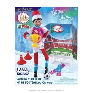 NWT The Elf on the Shelf Polar Props North Pole Soccer Pitch Kit